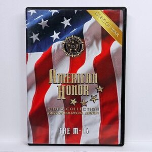 History Channel American Honor M-16 Guns of War Special Edition DVD A&E Military